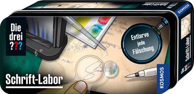 Die drei ??? Schrift-Labor: Detektiv Experimentierkasten Geheimtinte 8