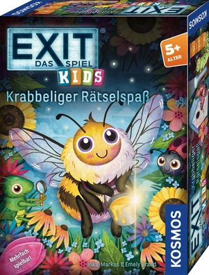 EXIT® Kids: Krabbeliger Rätselspaß Escape Room Spiel für Kinder ab 5