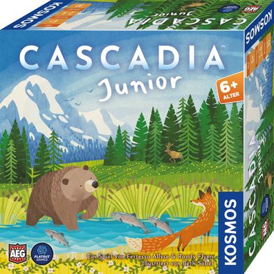 Kosmos Kosmos Cascadia Junior| ab 6 Jahren | 30 Minuten | für 2 -4 Spieler