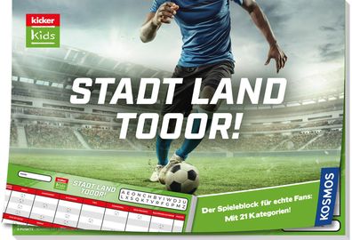 Kosmos Kosmos Kicker Kids Stadt-Land-Tor| ab 10 Jahren | 15 | für 2 -8 Spieler