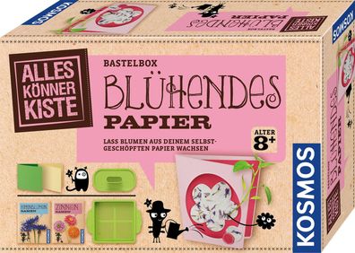 Blühendes Papier Kosmos: DIY-Bastelset Blumen aus Papier züchten 8