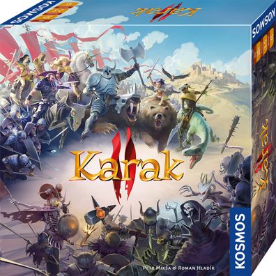 Karak 2 Brettspiel: Strategisches Fantasy-Abenteuer für 2-5 Spieler 10