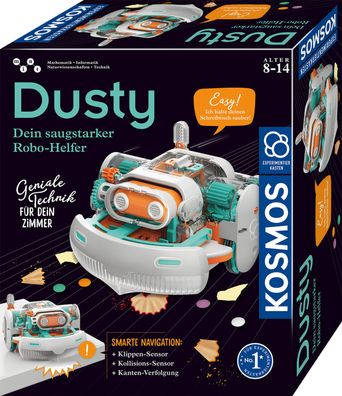 Dusty Saugroboter Bausatz: Dein Robo-Helfer für Schreibtisch & Technik 8