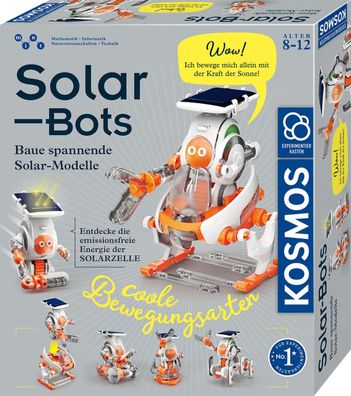 Kosmos Solar Bots Experimentierkasten | ab 8 Jahren | 1 Spieler