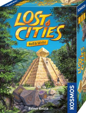 Kosmos Spiel Lost Cities - Roll & Write| ab 8 Jahren | 30 Min. | 2 -5 Spieler
