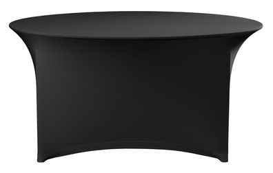 Tischdecke, rund, HENDI, 810996, Schwarz, âŒ€1500x(H)760mm