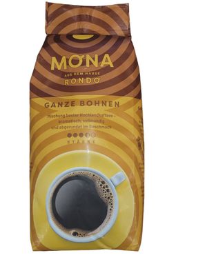 Röstfein Mona Röstkaffee 1kg ganze Bohne