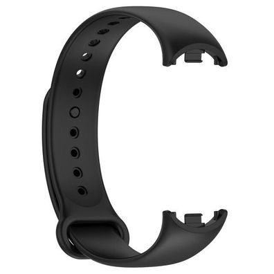 Xiaomi Mi Band 8 Ersatzband Silikon Armband Original MiBand 8 schwarz