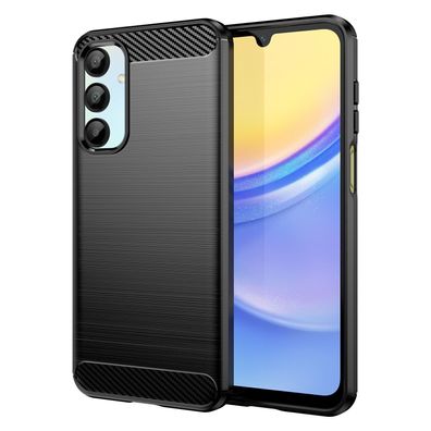 Samsung Galaxy A16 5G Handy Hülle Case Schale TPU dünn schwarz A 16 5 G NEU