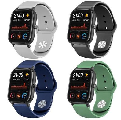 Ersatzband für Xiaomi Amazfit GTS 2 Mini Silikon Armband Huami GTS2 Farben 20mm