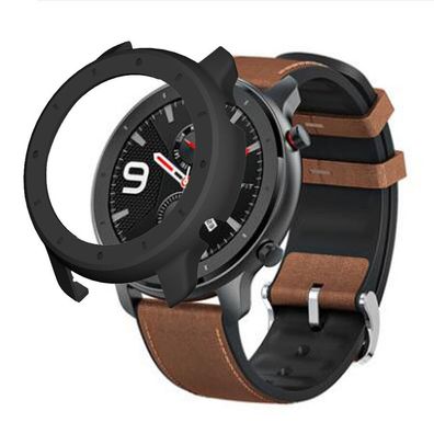 Xiaomi Amazfit GTR 47mm Case Silikon Hülle schwarz Huami Komplettschutz NEU