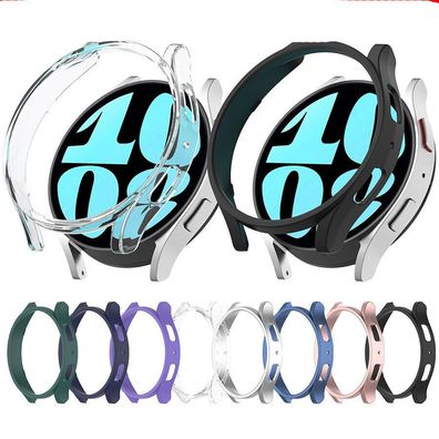 Case für Samsung Galaxy Watch 6 Hülle 40mm schwarz oder durchsichtig Fallschutz