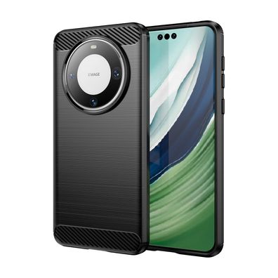 Huawei Mate 60 Pro Case Handy Hülle Schale TPU dünn schwarz wie 2. Haut Armour !