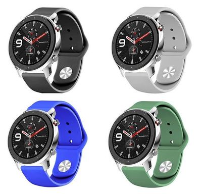 Ersatzband für Xiaomi Amazfit GTR 47mm GTR 2 Silikon Armband Huami GTR Farben