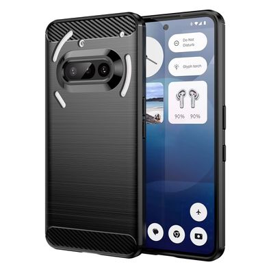 Nothing Phone 3a Handy Hülle Case Schale TPU dünn schwarz 3 a