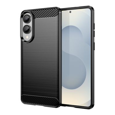 Samsung Galaxy S25 EDGE Handy Hülle Case Schale TPU dünn schwarz S 25 EDGE