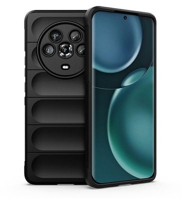 Honor Magic 4 Pro Handy Hülle Case Schale TPU Bumper schwarz Magic4 Pro Sturz