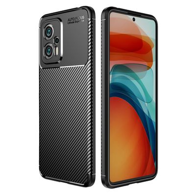 Xiaomi Poco X4 GT Handy Hülle Case Schale Bumper TPU dünn schwarz X4 GT 5G