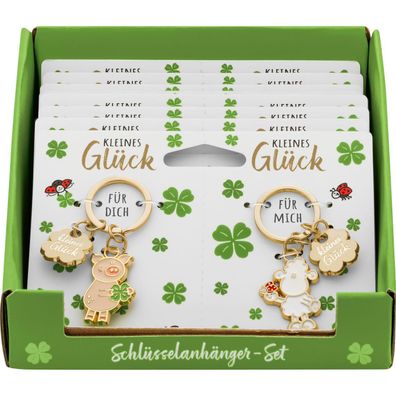 Sheepworld Gruss & Co Schlüsselanhänger Set "Glück" Neuware