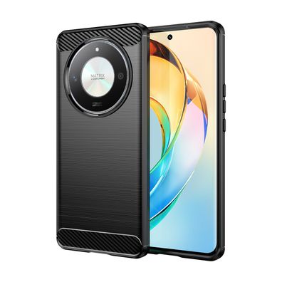 Honor Magic 6 Lite Handy Hülle Case Schale TPU dünn schwarz Magic6 LITE Neu