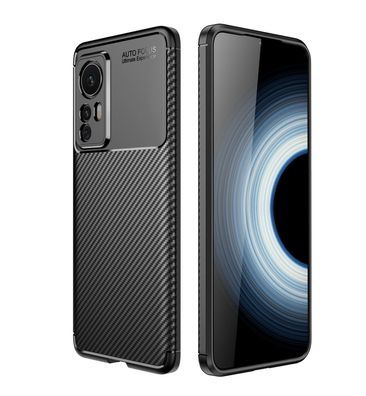 Xiaomi 12t 5G Handy Hülle Case TPU deutsch dünn schwarz Handyhülle 12 t