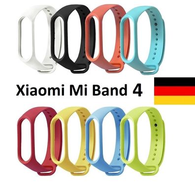 Xiaomi Mi Band 4 Ersatzband Silikon Armband für MiBand 4 farbige Modelle NEU !