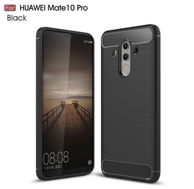 Huawei Mate 10 Pro Case Handy Hülle Schale TPU dünn schwarz wie 2. Haut Armour !