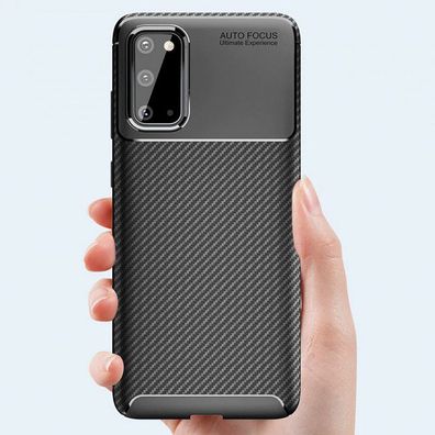Samsung Galaxy S21 FE 5G (NEU) Handy Hülle Case Schale TPU dünn schwarz S 21 FE