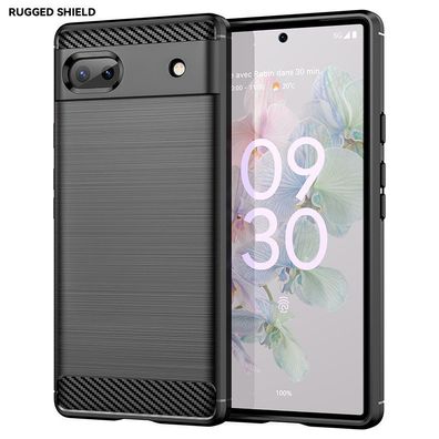Google Pixel 6a Handy Hülle Case Schale schwarz dünn 2. Haut Armour Case Pixel6a