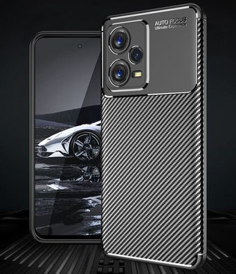 Poco X5 5G Xiaomi Handy Hülle Case Schale Bumper TPU dünn schwarz PocoX5 X 5