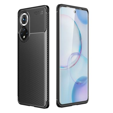 Honor 50 Pro Handy Hülle Case Schale TPU dünn schwarz Honor50 Pro