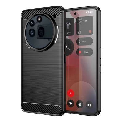 Nothing Phone 3a Pro Handy Hülle Case Schale TPU dünn schwarz Nothing 3 a Pro