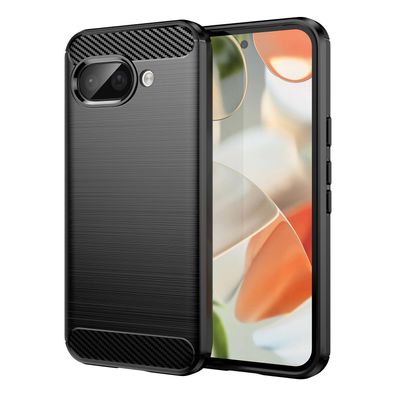 Google Pixel 9a Handy Hülle Case Schale TPU dünn schwarz 2. Haut Kameraschutz 9 a