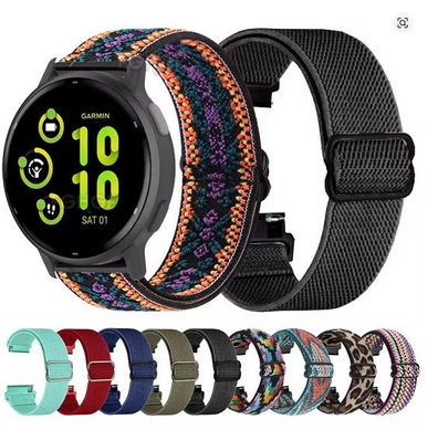 Garmin Vivoactive 5 / 3 Armband Silikon anschmiegend Ersatzband 20mm Farben