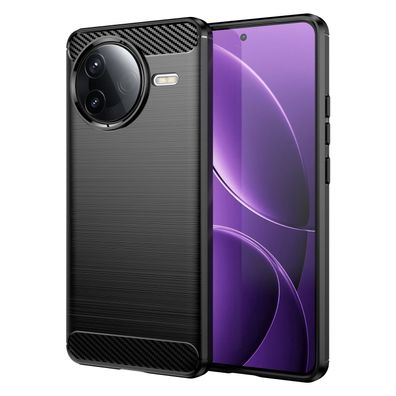 Poco F7 PRO Handy Hülle Case Schale Bumper TPU dünn schwarz Armour Poco F 7 PRO