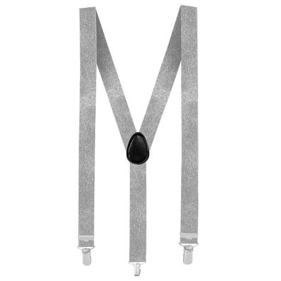 Hosenträger Basic silber