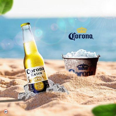 6 Flaschen Corona Premium Lager Bier 0,33l