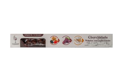 Churchkhela Mix mit Trockenfrüchten aus Georgien, 80g