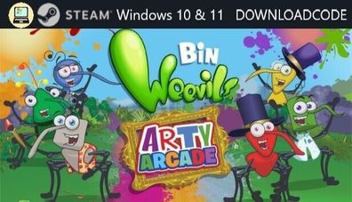 NEU PC Computer Spiel Bin Weevils Arty Arcade für Windows 10 11 STEAM Download