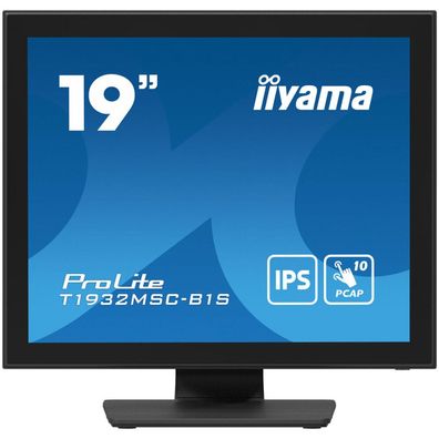 IIYAMA 48.0cm (19"), T1932MSC-B1S, 5:4, M-Touch HDMI+DP+VGA retail