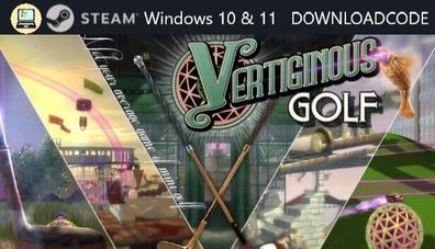 NEU PC Computer Spiel Vertiginous Golf für Windows 10 11 STEAM Download Code Key