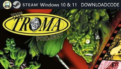 NEU PC Computer Spiel The Troma Project für Windows 10 11 STEAM Download Key NEW