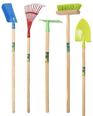 Kinder Gartengeräte Set 5-teilig Metall Outdoor Spielzeug Garten Werkzeug für Kinder