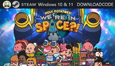 NEU PC Computer Spiel Holy Potatoes We´re In Space für Windows 10 11 STEAM Code