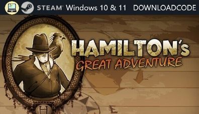 NEU PC Computer Spiel Hamiltons Great Adventure für Windows 10 11 STEAM Code Key