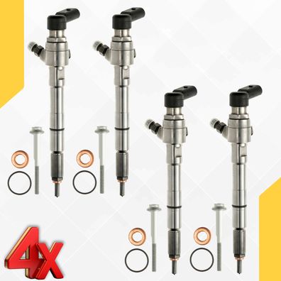 03L130277S Einspritzdüse Injektor VW Audi Seat Skoda 1.6 TDI Continental VDO 4 Stück