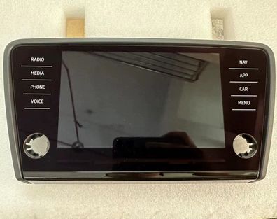 Skoda Octavia 3 Navi Multimedia Bildschirm Bedieneinheit Touch 5E0919605M