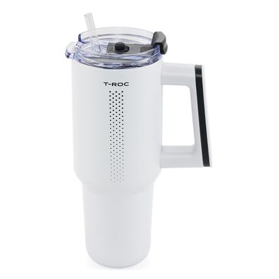 Original VW Thermobecher Kaffeebecher T-Roc Trinkbecher 900ml Edelstahl 2GV0696018XP