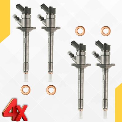Einspritzdüse 0445110239 Citroen Mazda Peugeot Fiat Ford 1.6 HDI 3M5Q9F593HB 4 Stück