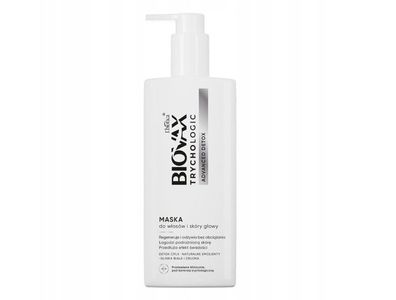 Biovax Trychologic Advanced Detox Haar- und Kopfhautmaske, 200 ml